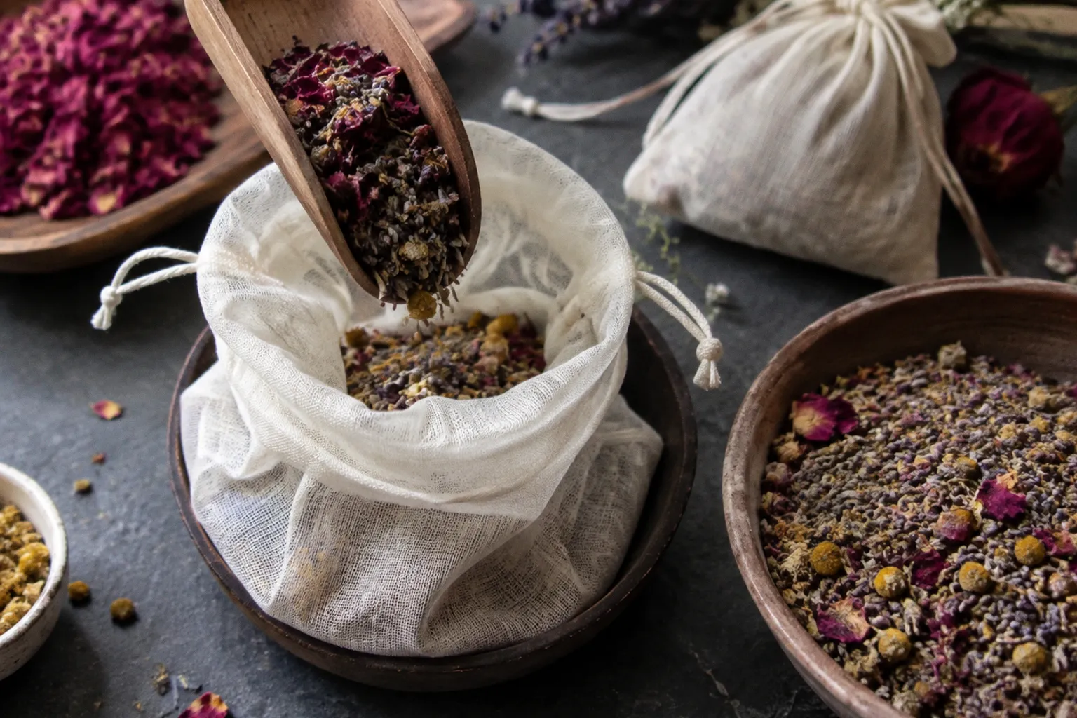 Botanical Bath Tea Prep: 5 Steps for Herbal Soaks