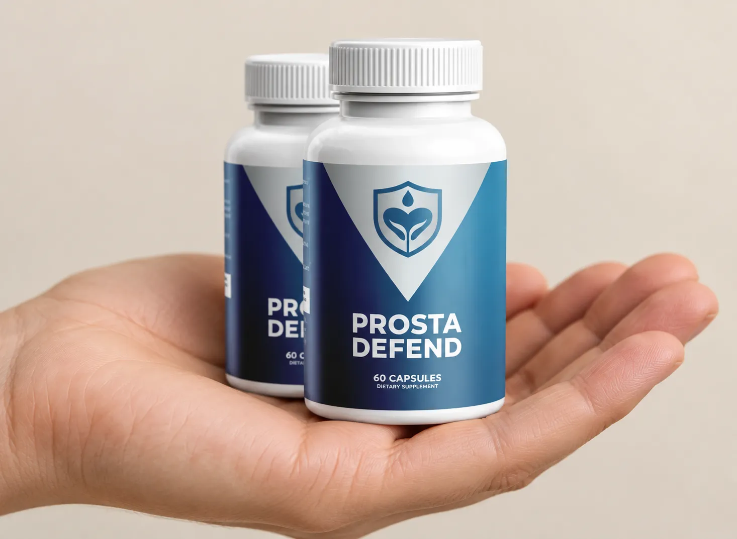 ProstaDefend — the package held in a hand