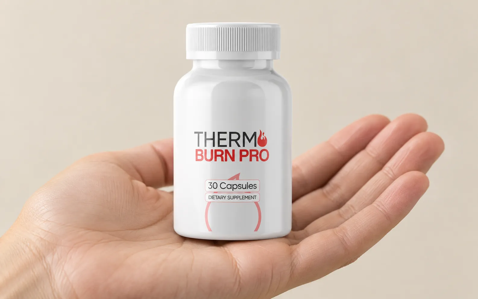 Thermo Burn Pro — the package held in a hand