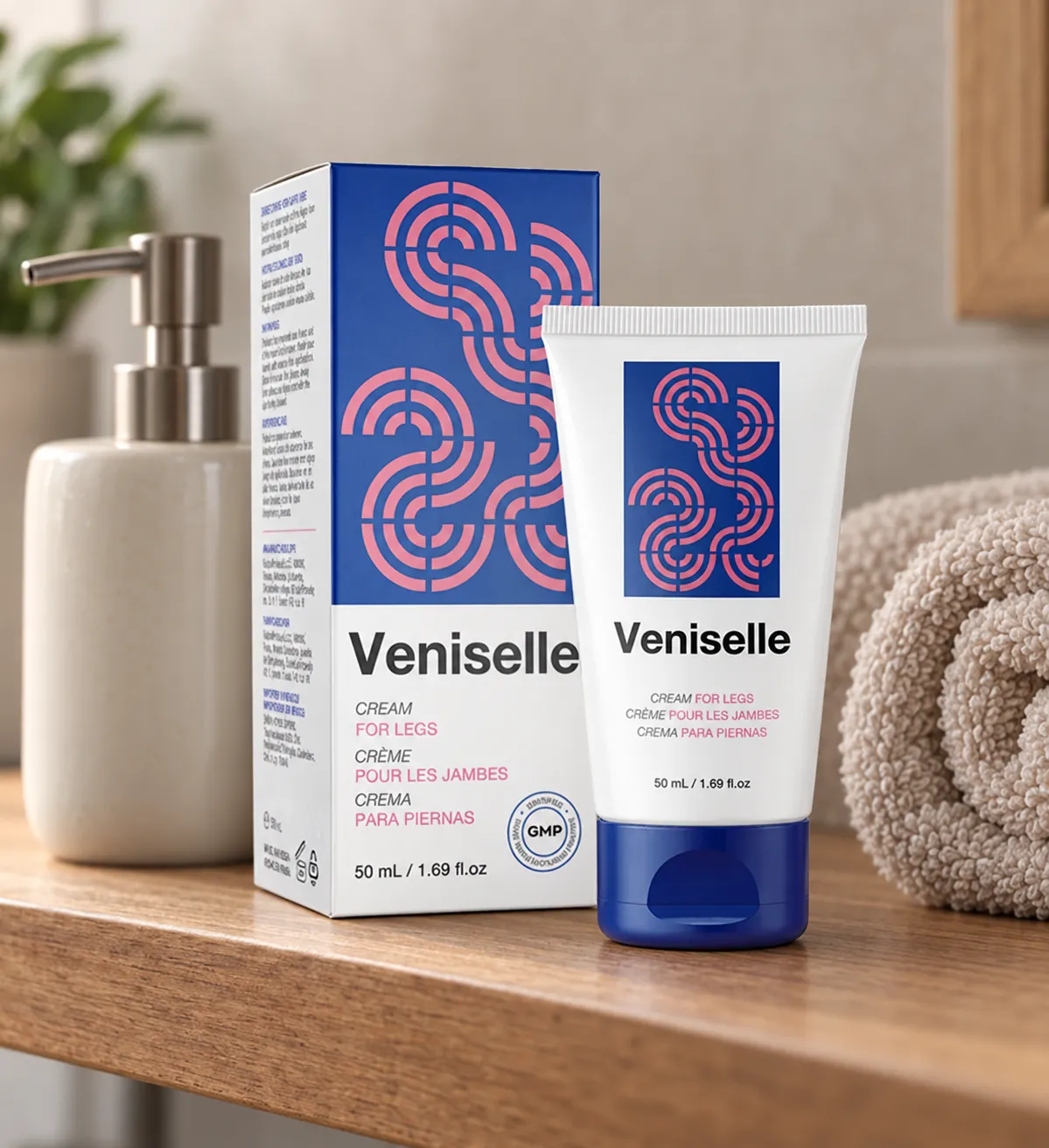 Veniselle — the package in everyday use