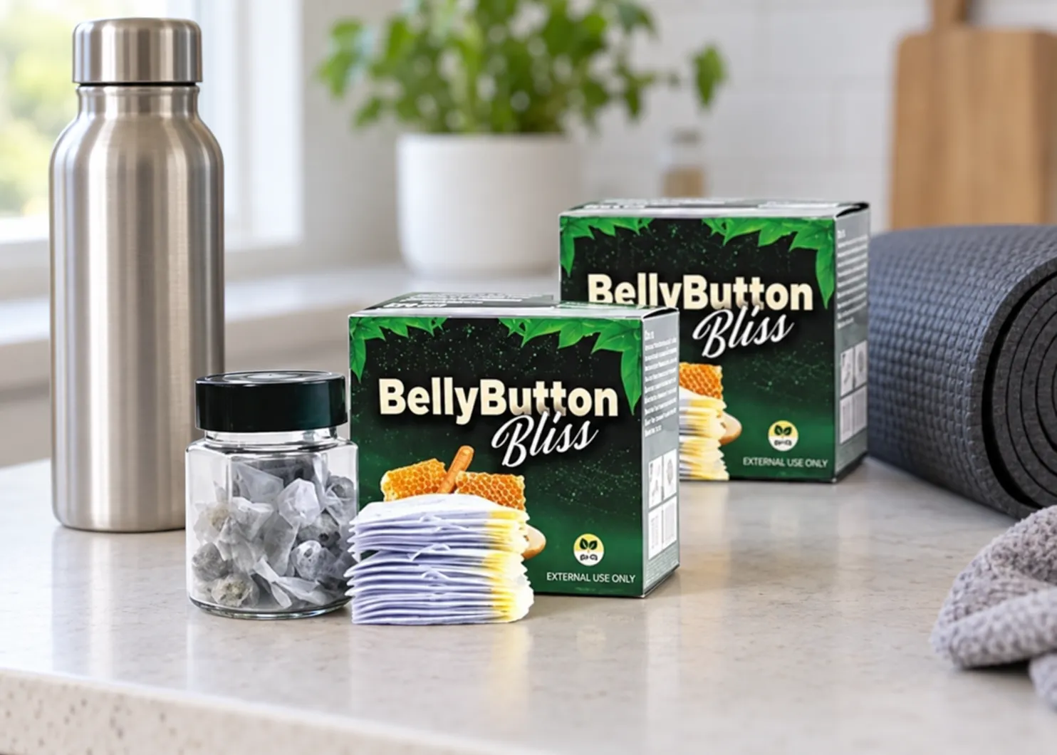 Belly Button Bliss — the package in everyday use