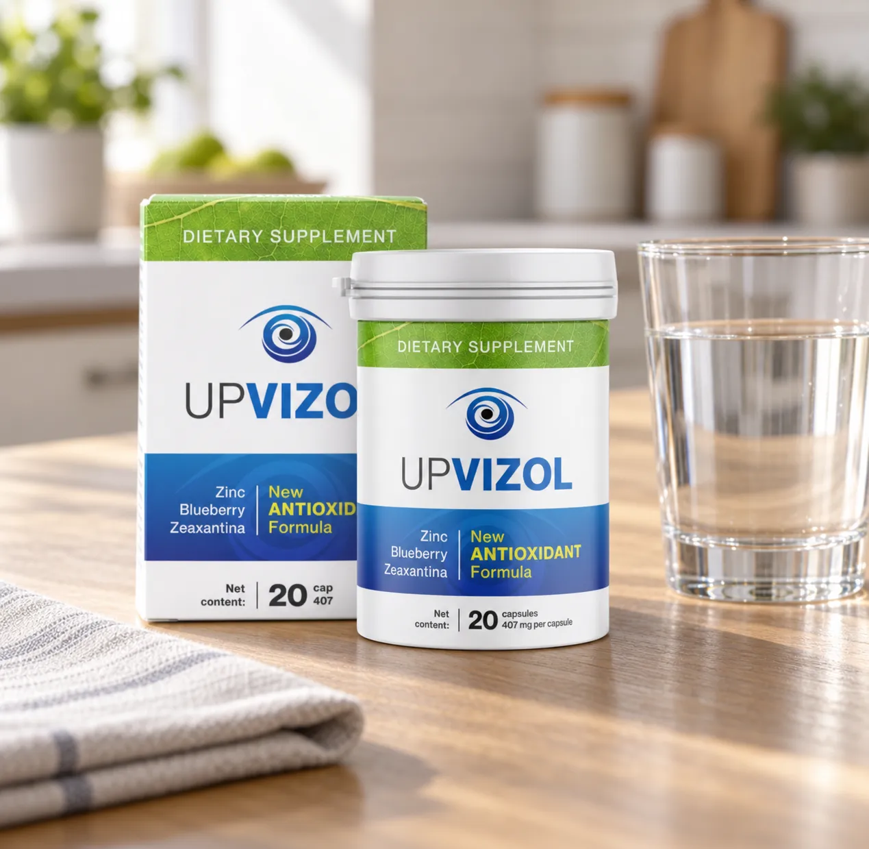 UpVizol — the package in everyday use