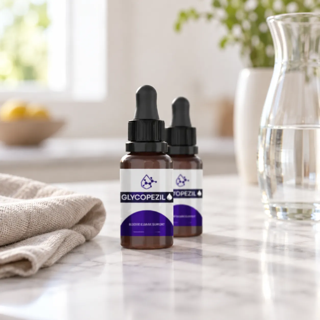 GlycoPezil — the package in everyday use