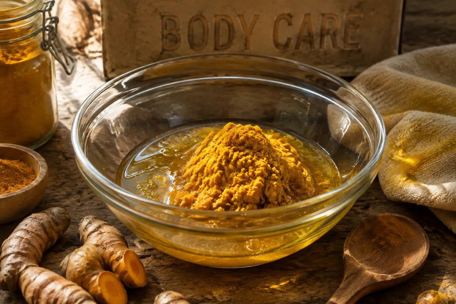 Turmeric Body Polish: Step-by-Step Exfoliation Routine
